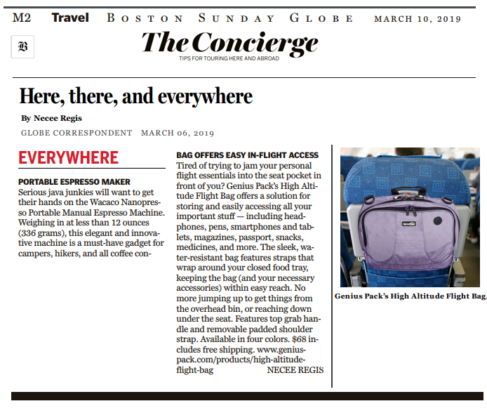 The Boston Globe Sunday Edition - Here, there, & everywhere.