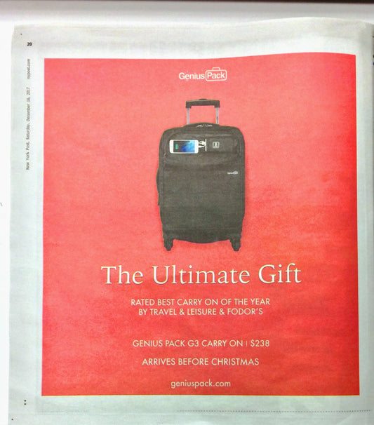 Genius Pack in the New York Post