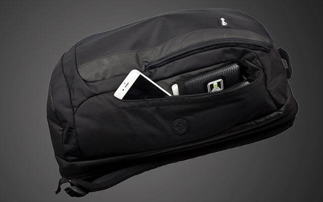 Travel Backpack with integrated suiter