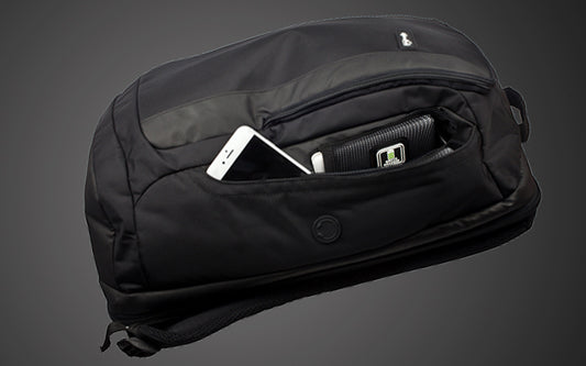 Travel Backpack with integrated suiter